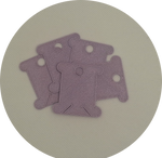 Load image into Gallery viewer, Embroidery Hoops &amp; Floss Bobbins - 6&quot;
