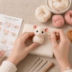 Load image into Gallery viewer, Needle Felting - Patisserie Mouse
