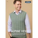 Load image into Gallery viewer, Knitting Pattern - Mens Alpine Vest - 9011
