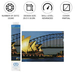 Load image into Gallery viewer, Diamond Dotz®  Sydney By Night Diamond Painting Kit – 40.64cm x 50.80cm
