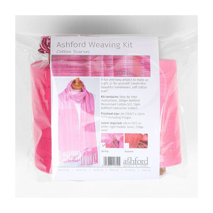 Ashford Weaving Kit 2- Cotton Scarf