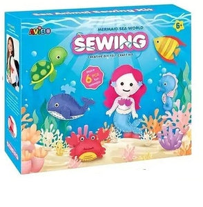 Felt Learn To Sew - Under The Sea Kit (6pcs)