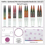 Load image into Gallery viewer, KnitPro Symfonie 2.0 Mini Interchangeable Needle Set 5cm
