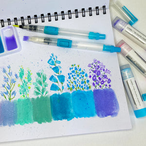 Refillable Water Brush Pens