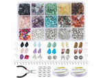 Load image into Gallery viewer, Gemstone Beads Jewellery Making Kit (933pcs)
