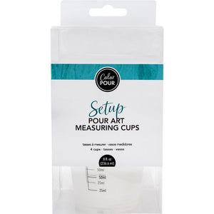American Crafts Color Pour Measuring Cups - 4 Pack