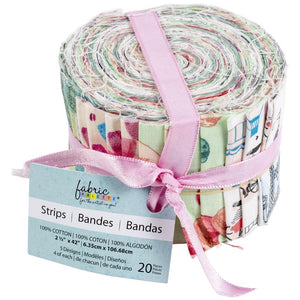 Jelly Roll - 2.5 x 42 inch Pieces - 20 Pack