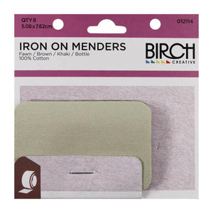 Iron on Menders Pack (8)