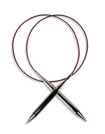Load image into Gallery viewer, WATG: Circular Needle - 100% Steel Silver-Plated
