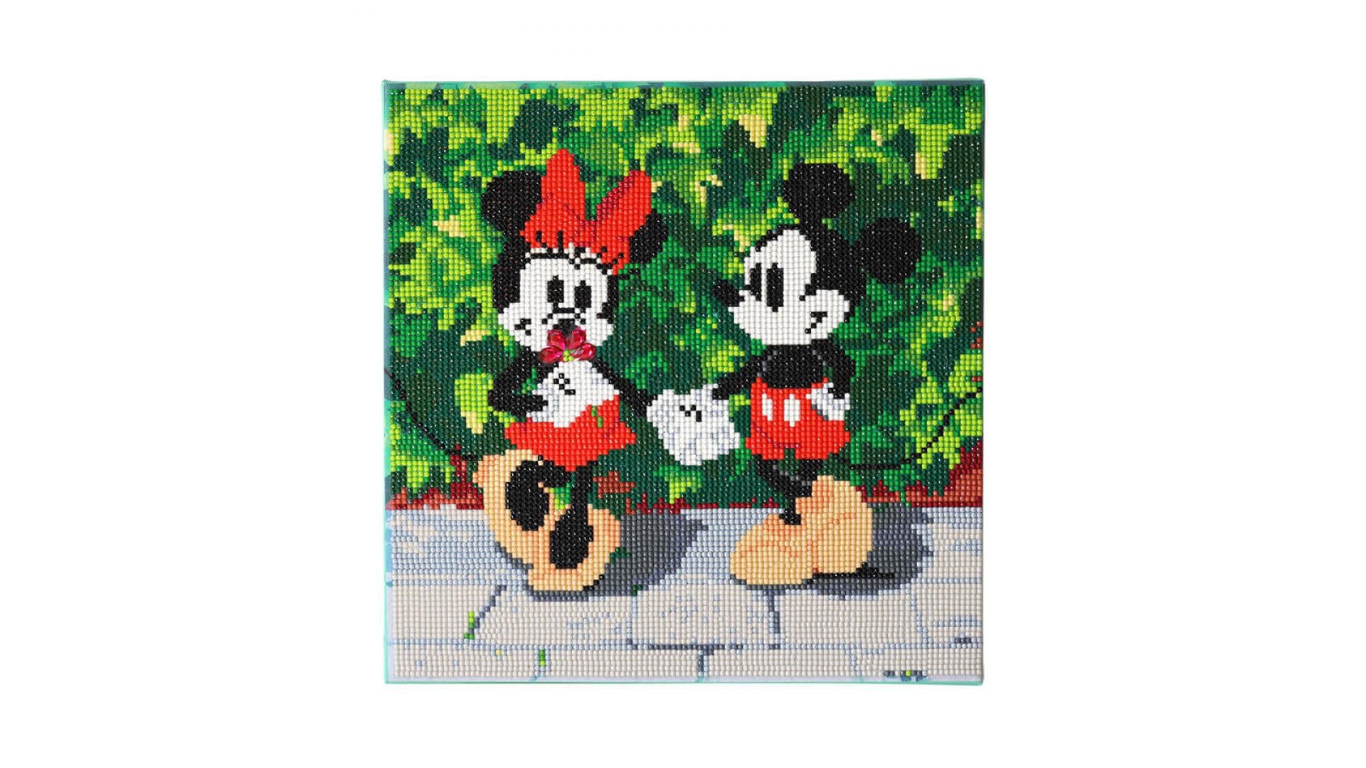 Crystal Art Kit - Minnie & Mickey