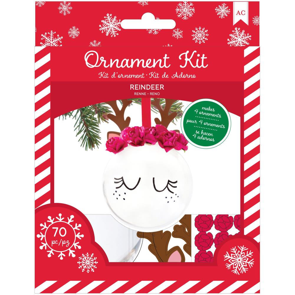 Christmas Ornament Kit - 4 Pack
