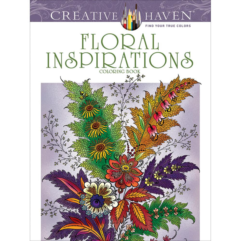 Floral Inspirations - Colouring Book