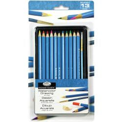 essentials Watercolour Pencils Tin Set- 12pk