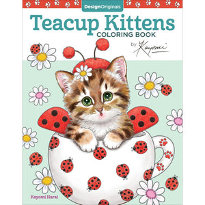 Teacup Kittens - Creative Colouring Book