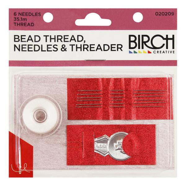 Bead Thread Needles & Threader