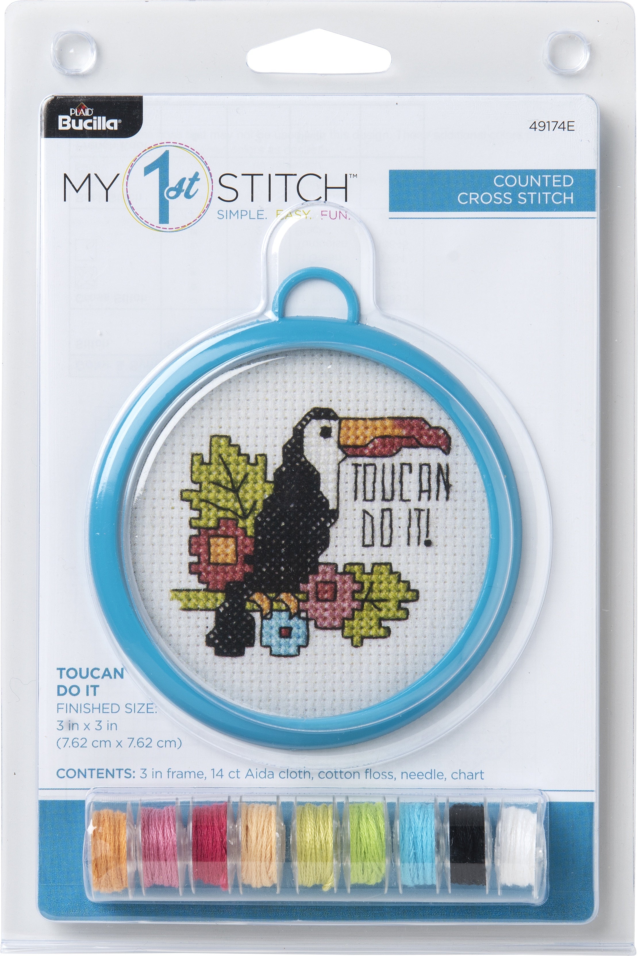 Counted Cross Stitch - Toucan Do It