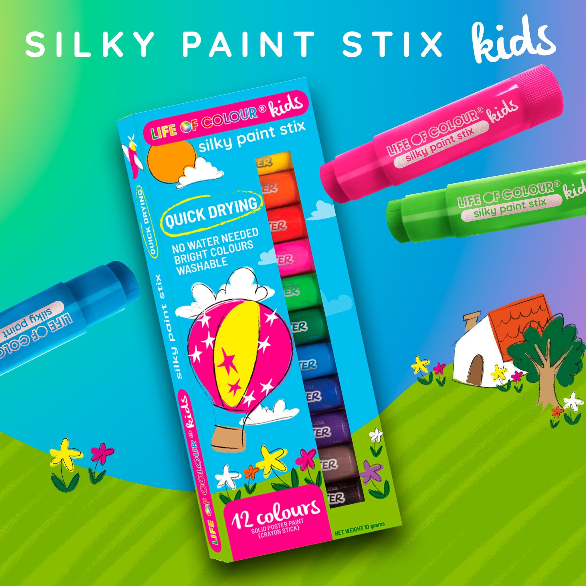 Silky Paint Stix for Kids