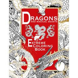 Dragons and Magical Beasts - Extreme Colouring Book