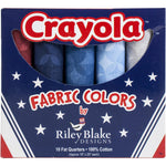 将图片加载到图库查看器，Fourth of July Crayola - Riley Blake Fat Quarter Bundle - 45 x 53cm - 10 Pieces
