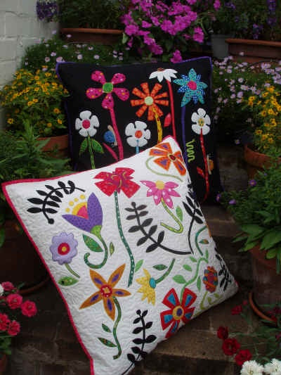 Bugs and Blooms Cushion