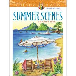 Summer Scenes - Colouring Book