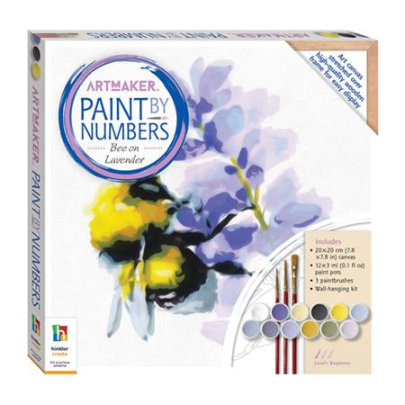 Art Maker Paint by Numbers: Bumblebee on a Flower