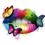 将图片加载到图库查看器，Paint by Number - Butterfly Kisses

