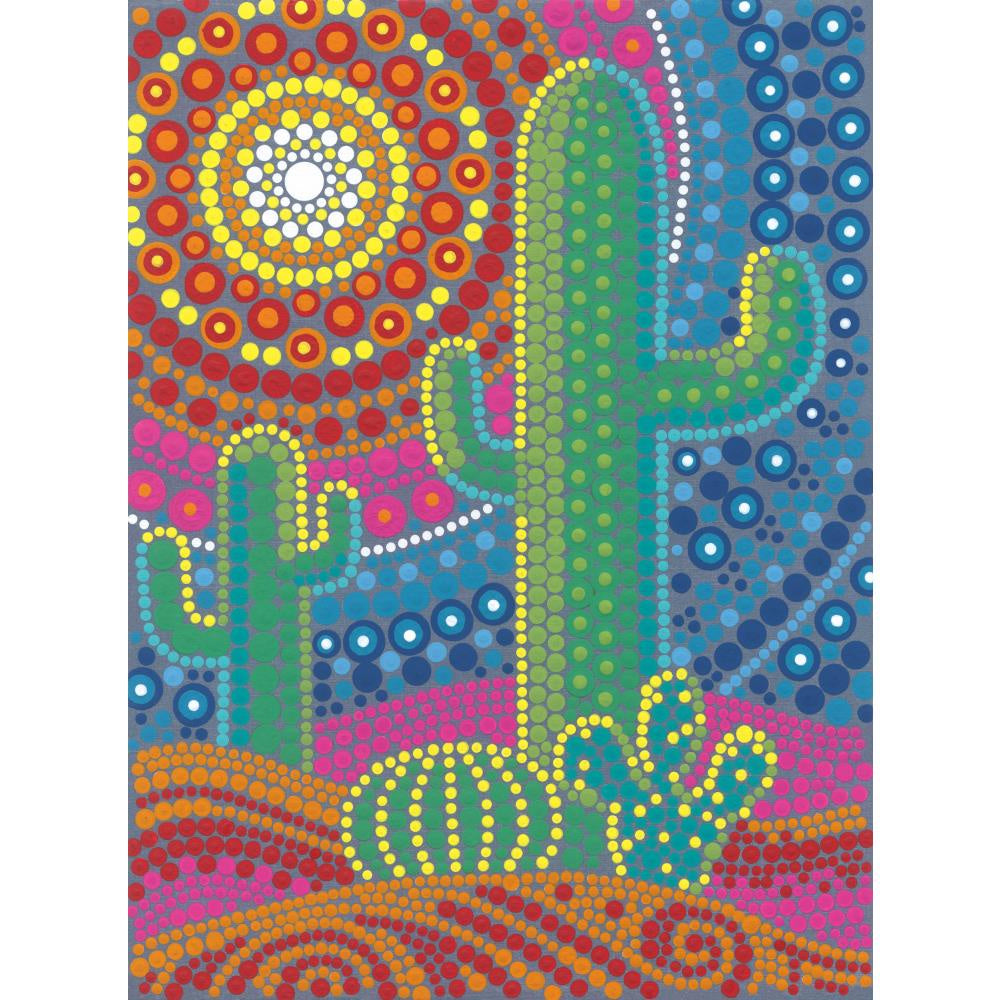 Paint by Numbers - Cactus Dots