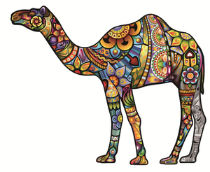 Wooden Jigsaw Puzzle - Camel