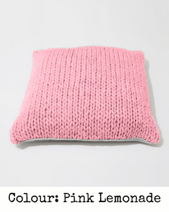 Carey Cushion - Crazy Sexy Wool - Knitting Pattern