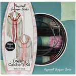 Load image into Gallery viewer, Macrame Dream Catcher Craft Kit by Pepperell – Coral &amp; Pink Designer Set
