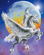 Load image into Gallery viewer, Diamond Dotz® Moonlight Flight Diamond Painting Kit – 51cm x 40.5cm

