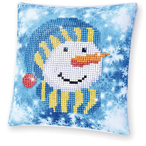 Diamond Dotz - Snowman Cap Mini Pillow
