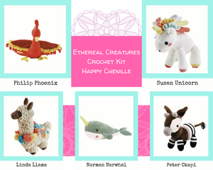 Ethereal Creatures - Happy Chenille Kit
