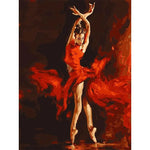 Load image into Gallery viewer, Paint by Number - Ballerina on Fire
