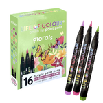 Load image into Gallery viewer, Brush Tip Acrylic Paint Pens - Floral Colours
