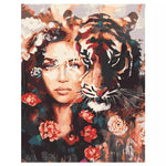 Load image into Gallery viewer, Paint by Number - Flowery Tiger
