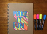 将图片加载到图库查看器，Fluro Colours Paint Pens - 3mm Medium Tip

