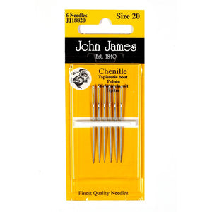 Hand Sewing JJ Needles - Chenille