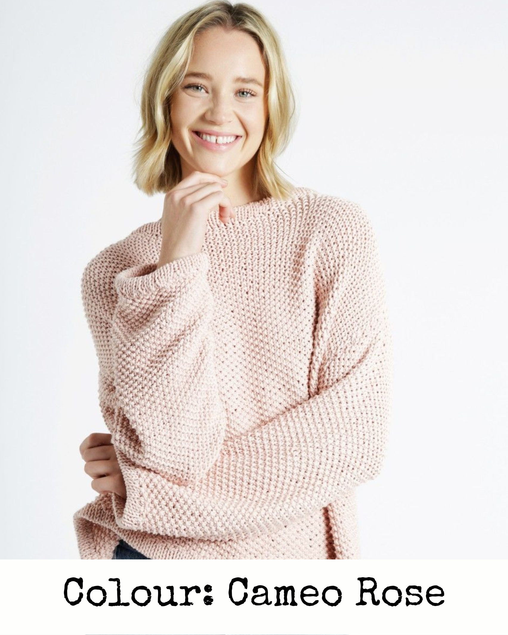 Julia Sweater - Shiny Happy Cotton - Knitting Pattern