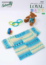 将图片加载到图库查看器，Knitting Pattern - Loyal Baby Prints 4 Ply
