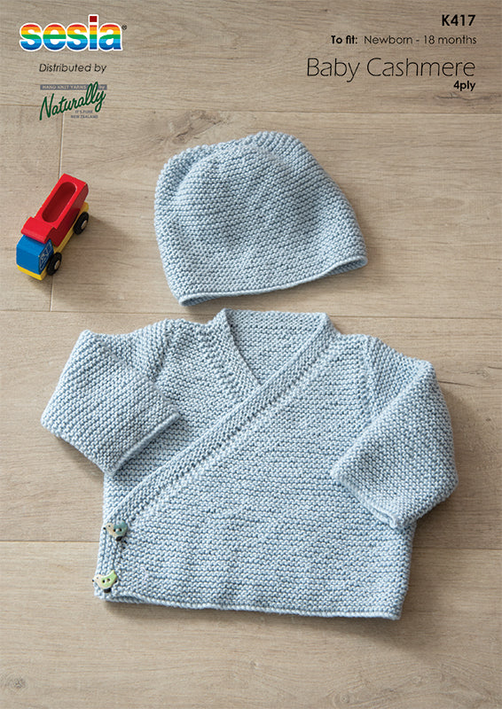 Knitting Pattern - Baby Cashmere 4Ply