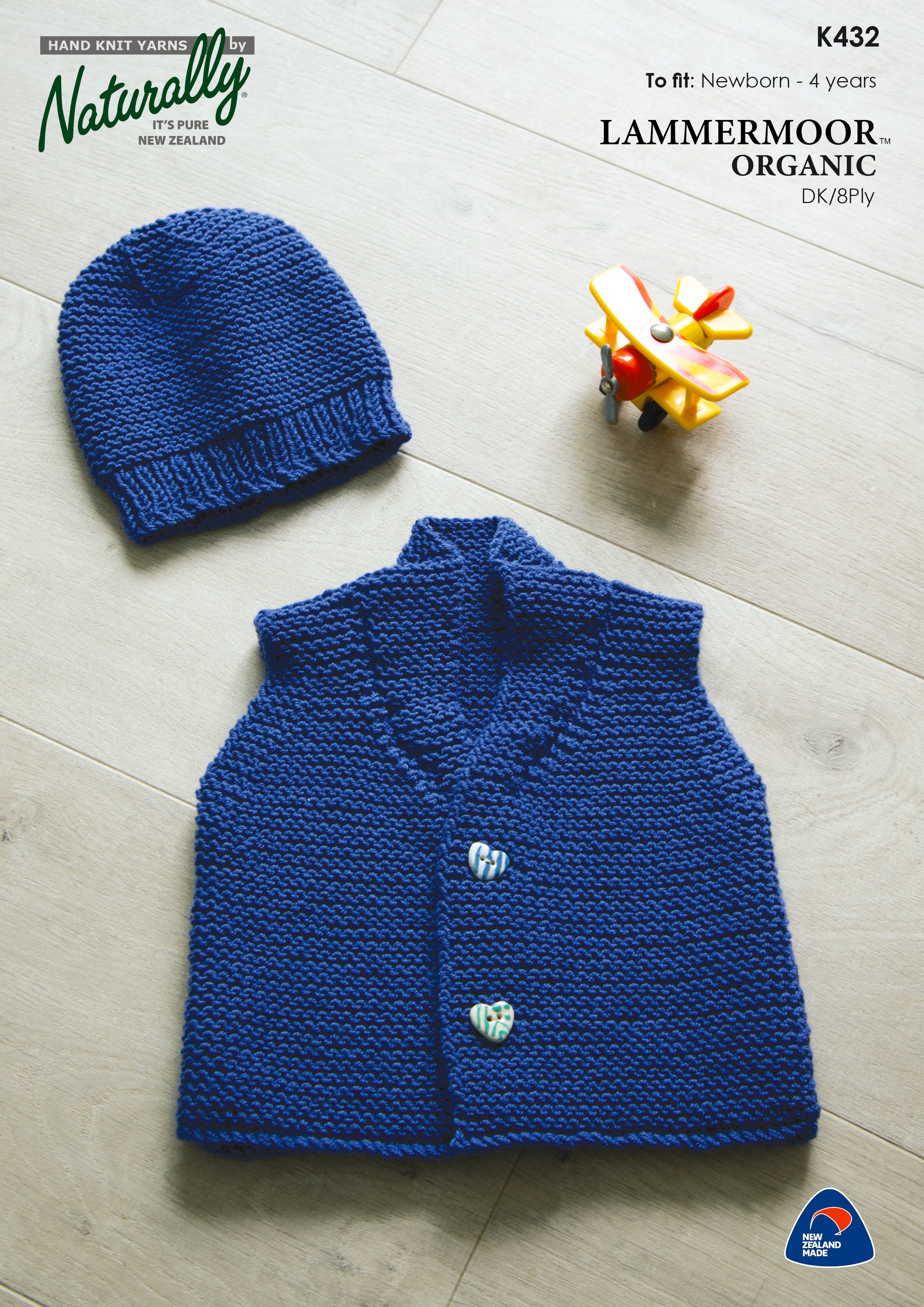 Knitting Pattern - Lammermoor Organic DK