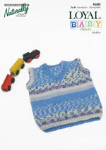 Load image into Gallery viewer, Knitting Pattern -Loyal Baby Prints /8 Ply
