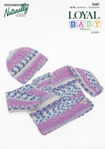 Load image into Gallery viewer, Knitting Pattern -Loyal Baby Prints /8 Ply
