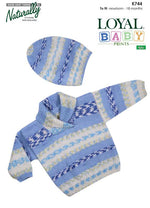 Load image into Gallery viewer, Knitting Pattern - Loyal Baby Prints 4 Ply
