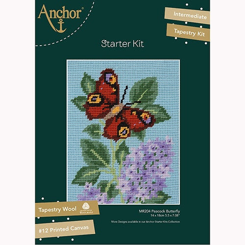 Anchor Starter Kits: Tapestry – Peacock Butterfly