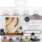 Load image into Gallery viewer, Colour Pour Pre-Mixed Paint Kit - 4 Pack

