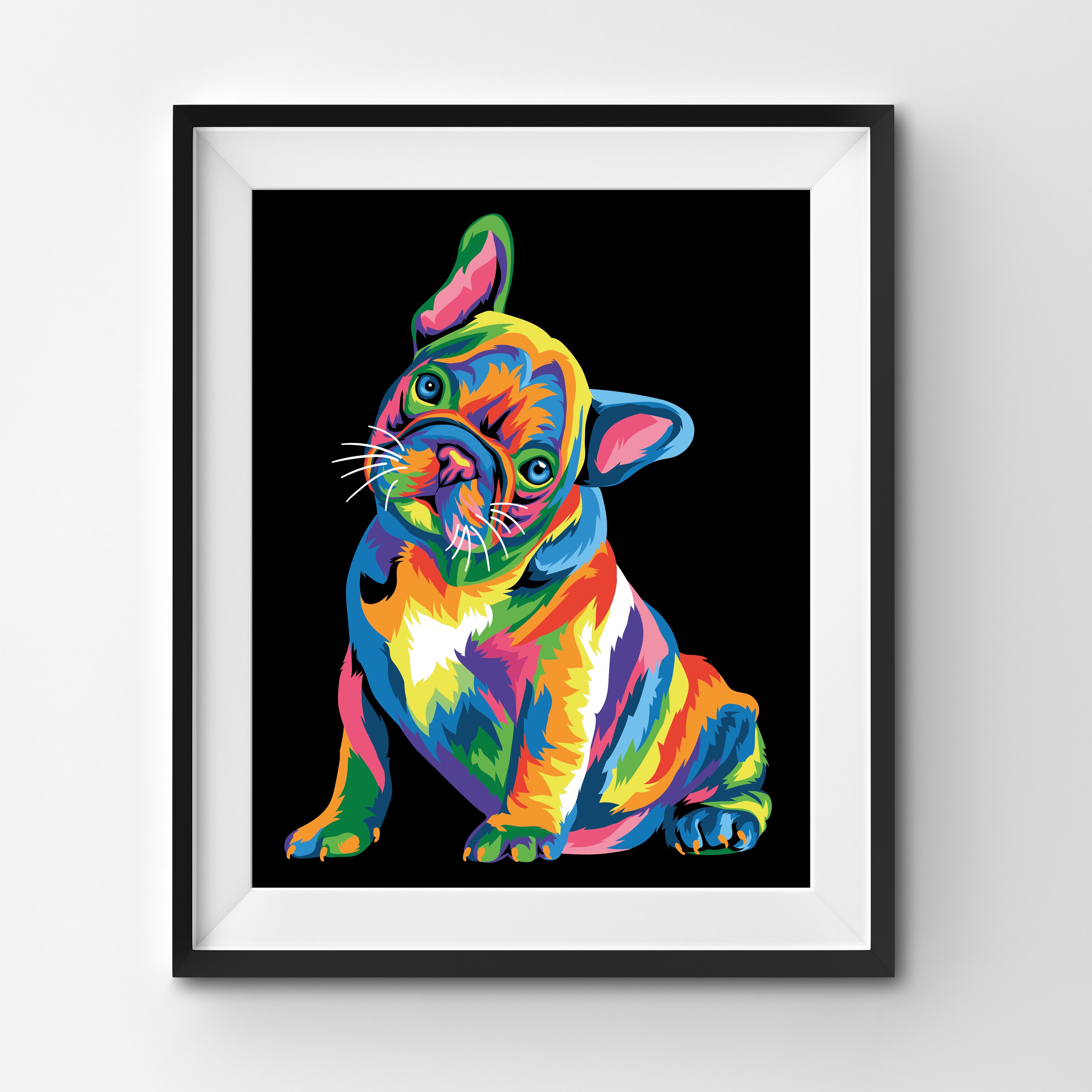 Winnie's Picks - Colourful French Bulldog