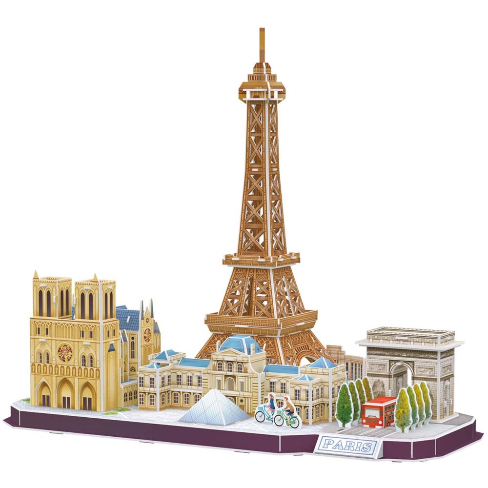 Carrera-Revell 3D Puzzle - Paris Skyline – All You Needle NZ